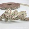 Cinta de algodón de tejido plano de 1,5 cm de ancho con estampado de dibujos animados, con tela de tira de borde, material de decoración de caja de regalo, 4,5 metros de largo