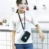Bolsa diagonal para teléfono móvil al por mayor Nueva Bolsa pequeña para mujer Bolsa de tela para teléfono móvil bolsa vertical para cuello brazo muñeca monedero
