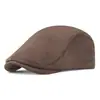 Chapéu de camurça vintage para primavera e outono, estilo moda bico de pato, chapéu de bico de pato estiloso para casais, chapéu de bico de pato artístico casual para usar ao contrário