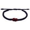 Pulseira de Cordão Vermelho Popular da Amazon Estilo Tibetano para Homens e Mulheres, Pulseira de Nó Transfronteiriça para Casais para o Dia dos Namorados