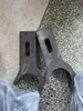 Soporte para pies máquina de peinar soporte para pies No tejido piezas mecánicas soporte para pies Equipo no tejido piezas de soporte para pies