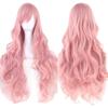Peluca de cosplay de cabello universal, peluca de cabello Niang Cos, cabello largo y rizado, cabello rizado de seda de alta temperatura, peluca de anime de cabello universal