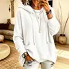 Sudadera con capucha casual de manga larga holgada de punto gofre para mujer europea y americana de desarrollo propio 2026 estación independiente de Amazon