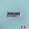 Adecuado para Pegatinas de Coche BMW M performance Pegatinas de Coche de Metal Placa de Nombre BMW Etiqueta de Aluminio Pegatinas Decorativas para Guardabarros