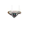 Comercio exterior nuevo deseo Amazon amor micro incrustado azul agua piedra Hao anillo moda damas fabricantes suministro al por mayor