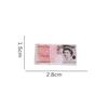 Dinheiro de Papel Miniatura para Brincadeiras de Faz de Conta, Acessórios para Casa de Bonecas, Dinheiro Falso Realista em Euros e Libras, Decorações Criativas para Cenas em Miniatura