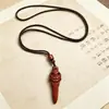 Llavero colgante de espada supresora de demonios con cara de bestia Pixiu de madera de azufaifo alcanzada por un rayo, accesorio portátil Taotie, adorno colgante personal