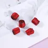 Flor de Rosa de Tela de Cinta de Satén Hecha a Mano Brotes de Flores Mini Accesorios para Ropa DIY Regalos de Boda Accesorios para el Cabello Venta al por Mayor