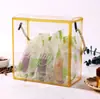 Nova Máquina de Bolo de Feijão Mungo Transparente Espessa - Sacos de Embalagem Selados, Sacos com Selagem Central para Bolo de Abacaxi Estilo Fresco, Caixas de Embalagem para Bolo de Flocos de Neve
