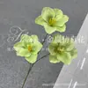 Flores Artificiales Verdes Jardín de Monet Plantas Verdes Artificiales Paisajismo Plantas Verdes Espárragos Artificiales Decoración de Flores de Plástico para Bodas