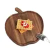 Ventas Directas de Fábrica Paleta de Madera de Acacia Shandong Jihuo Bandeja de Té Rectangular para el Hogar Plato de Cena de Madera Maciza Japonés para Sushi
