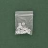 10 tapones de plástico con forma de bala para los oídos, accesorios de adorno para los oídos, pendientes transparentes, tapones traseros, tapones para los oídos, venta al por mayor
