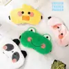 Antifaz de Panda, Antifaz de Peluche Lindo de Dibujos Animados, Compresa de Hielo, Antifaz para Dormir Bloqueador de Luz para Niños, Alivia la Fatiga, Stock Listo de Fábrica