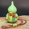 Adornos de Calabaza de Cerámica de Jingdezhen, Recuerdos del Festival de Primavera, Adornos Colgantes para Coche, Fabricante Adornos Colgantes de Calabaza de Cerámica Ruyi