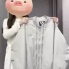 Chamarra de aviador con cremallera de ajuste holgado, adelgazante, marca de moda 2026 primavera/otoño, chaqueta de béisbol americana para mujer, versión coreana, estilo primavera