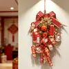 Decorações Penduradas de Corda de Caqui para Porta de Entrada de Ano Novo, Decoração de Ano Novo Chinês Ano do Cavalo Suprimentos para Atmosfera Atacado