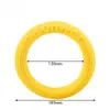 Brinquedo de Anel Voador para Cachorro, Anel Frisbee Macio de Espuma TPR para Pegar e Cabo de Guerra, Anel Indestrutível Flutuante de 185mm para Cães Pequenos, Médios e Grandes, Seguro Resistente à Mordida para Treinamento de Busca e Recuperação ao Ar Livre