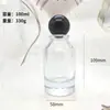 Pronta Entrega Frasco de Perfume de Grande Capacidade 100ml Frasco Recarregável de Perfume com Baioneta Frasco Redondo com Fundo Espesso Spray de Pressão