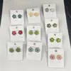 Pendientes de Flor de Nicho Europeos y Americanos Transfronterizos Lele Jewelry para Mujer, Pendientes Versátiles de Gama Alta, Modernos y Sencillos