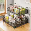 Prateleira de Armazenamento de Mesa Organizador em Camadas para Lanches Caixa de Armazenamento para Bancada de Cozinha ou Mesa de Jantar Prateleira Pequena para Copos de Água e Diversos