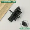 Fechadura de Porta Multifuncional Dobradiça de Fechamento Automático 4 polegadas Dispositivo Amortecedor Mola Dobradiça Invisível Posicionamento em Ângulo Reto de 90 Graus