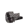 Nueva Bolso Cruzado de Moda para Hombre y Mujer, Lona de Jacquard Bordada tipo Silla de Montar, Bolso de Pecho Moderno, Bolso de Hombro Casual para Pareja