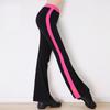 Zapatos de Baile Rojos Pantalones de Baile para Mujer Adulta Entrenamiento de Danza Moderna Wishbone Pantalones Ensanchados 20160