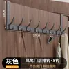 Ganchos de porta, sem necessidade de furar, para pendurar roupas, uma solução de armazenamento para a entrada, um cabide de parede para a porta da frente
