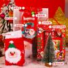 Regalo de Navidad para niños de jardín de infantes, juego de regalo creativo para niños, bolsa de dulces, bolsa de mano, decoraciones navideñas