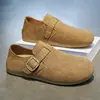 Sandalias Birkenstock estilo retro para hombre, nueva colección primavera/otoño, zapatos slip-on ligeros y casuales para exteriores para hombres jóvenes