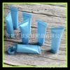 Tubo cosmético 10g limpador facial portátil engarrafado tubo de limpador facial 10ml tubo de pasta de dente de amostra
