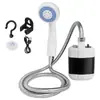 Dispositivo de Ducha Exterior, Dispositivo de Ducha Eléctrica para Acampar en la Naturaleza, Dispositivo de Ducha Conveniente y Sencillo para Dormitorios, Alquileres y Zonas Rurales