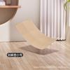 Placa Arranhador para Gatos Personalizada Yuchong Feita de Sisal, Durável e Não Solta Fiapos, Arranhador Vertical para Gatos com Cama Integrada para Gatos e Afiador de Garras