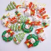 Natal Desenho Animado Kt Gato DIY Cola de Creme Capa de Celular Grampo de Cabelo Headband Flor de Sapato Pingente Criativo Material de Resina Joia Lote