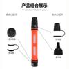 Pajita con Filtro Portátil para Supervivencia de Emergencia al Aire Libre, Filtro Purificador de Agua para Soldado Individual, Purificador de Agua para Beber Directamente al Aire Libre, Personalizable