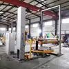 Máquina bobinadora de bandejas de techo Shandong Dahong FTP1800F-L máquina automática inteligente de embalaje con película estirable