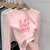 Camiseta Base de Manga Larga para Niña para Otoño e Invierno, Nueva Camiseta Térmica Versátil y Elegante con Diseño de Dibujos Animados para Niños Mayores