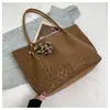 Bolso Tote Estampado de Leopardo Transfronterizo para Mujer 2025 Nuevo de Moda Gran Capacidad Versátil para Viajes Diarios Bolso de Hombro/Axila Simple a la Moda