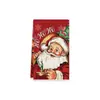 Paño de cocina navideño transfronterizo europeo y americano gofrado navideño de cocina absorbente paño de té multifuncional paño de limpieza para lavar platos