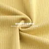 Tejido de forro polar acanalado de 260 g, tejido acrílico térmico elástico acanalado ARC, tejido de punto cálido para el hogar