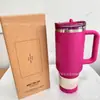 Copo Térmico Popular Transfronteiriço 3ª Geração Versão EUA com Tampa de Bico Antivazamento 40oz Aço Inoxidável em Estoque