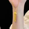 La Misma Cadena para Clavícula de Estilo de Jin Yan Gold Store, un Diseño de Pez Koi de Gran Venta con Monedas Dinámicas de los Cinco Emperadores, con Símbolos de Peces que Atraen la Riqueza