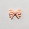 Lazo de cinta de color transparente acrílico de 23*29 mm con agujero recto y cuentas, accesorios para collar hechos a mano.