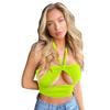 Comercio exterior transfronterizo europeo y americano, sexy, sexy, para chica, chaleco sin espalda, ropa exterior para mujer, top ajustado con cuello halter, venta al por mayor