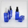 Frasco borrifador quadrado 50ml frasco de perfume transparente, frasco borrifador de hidrossol 50ML, frasco borrifador de álcool, frasco borrifador mini de beleza com pump