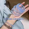 Pulsera Jingle de Imitación de Vidrio Color Jade de Un Paso a la Vez con Rosa Seca Accesorio de Estilo Antiguo, la Misma Pulsera que Usan las Mejores Amigas de Little Red Book