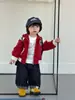 Abrigo para Bebé Niño Estilo Otoño Versión Coreana Ropa Infantil 2026 Nuevas Llegadas Ropa de Otoño para Niños Conjunto de Pantalones de Mezclilla para Niños Estilo Otoño