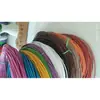 Silla mecedora de siete colores tejido de ratán cesta colgante nido de pájaro accesorios para muebles de ratán redondo hueco ratán redondo ratán de imitación PE