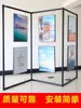 Soporte de Exhibición para Exposiciones de Arte para Fotografía, Plegable para Obras de Pintura y Caligrafía, Soporte de Exhibición Octagonal para Arte y Caligrafía de Jardín de Infancia