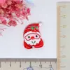 Serie de Navidad resina lindos accesorios de Navidad diy dibujos animados accesorios de resina pegamento de crema funda de teléfono Mayoreo